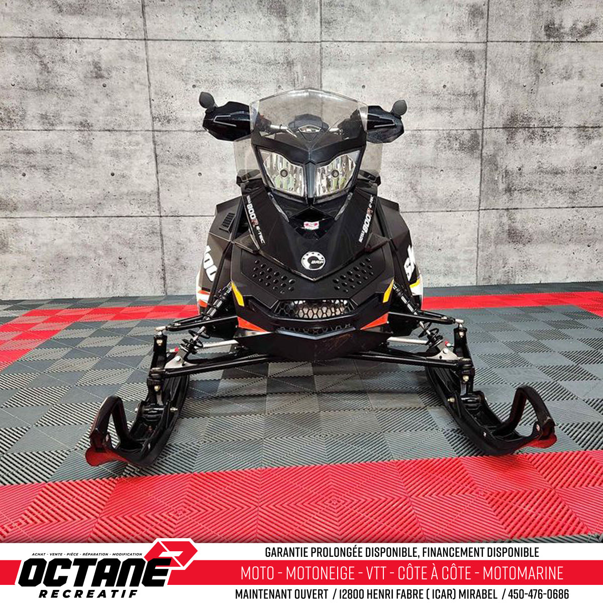 2012 Skidoo mxz x 800
